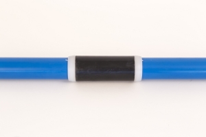VALVED PIPE RIGID BLUE PVC INJECTION CONSOLIDATION Tubo blu con manicotto TUBO PVC INIEZIONI CEMENTIZIE