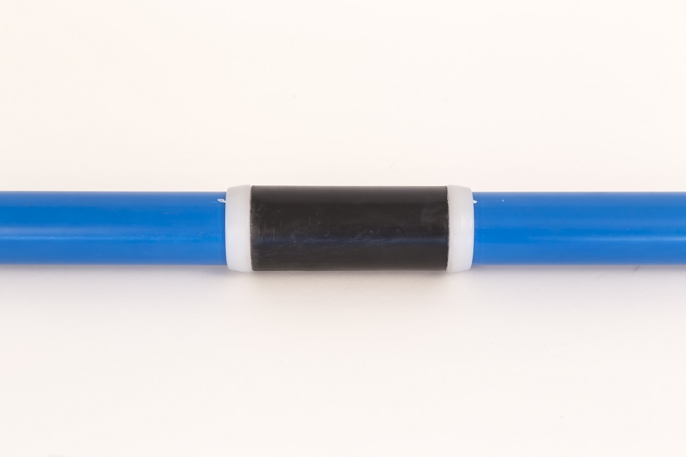 VALVED PIPE RIGID BLUE PVC INJECTION CONSOLIDATION Tubo blu con manicotto TUBO PVC INIEZIONI CEMENTIZIE